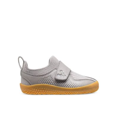 Scarpe Vivobarefoot Bambino - Grigie Primus Knit II Scarpe Da Scuola RBM158342